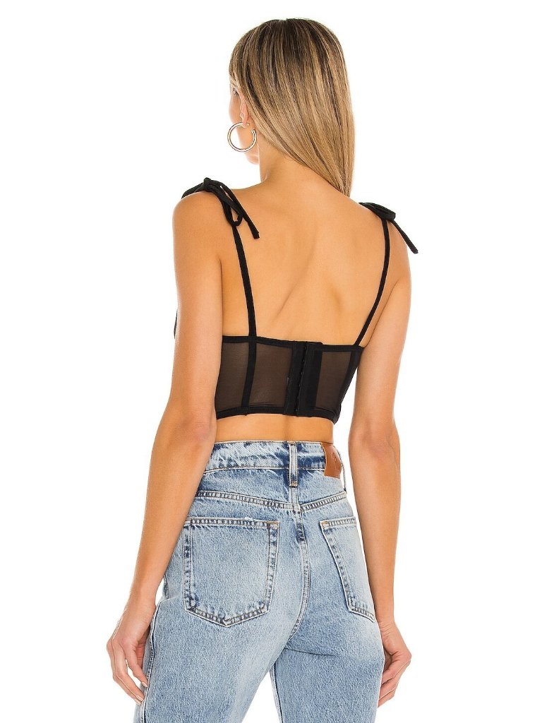 Kat The Label Femme Bustier In Black — image 4 of 5